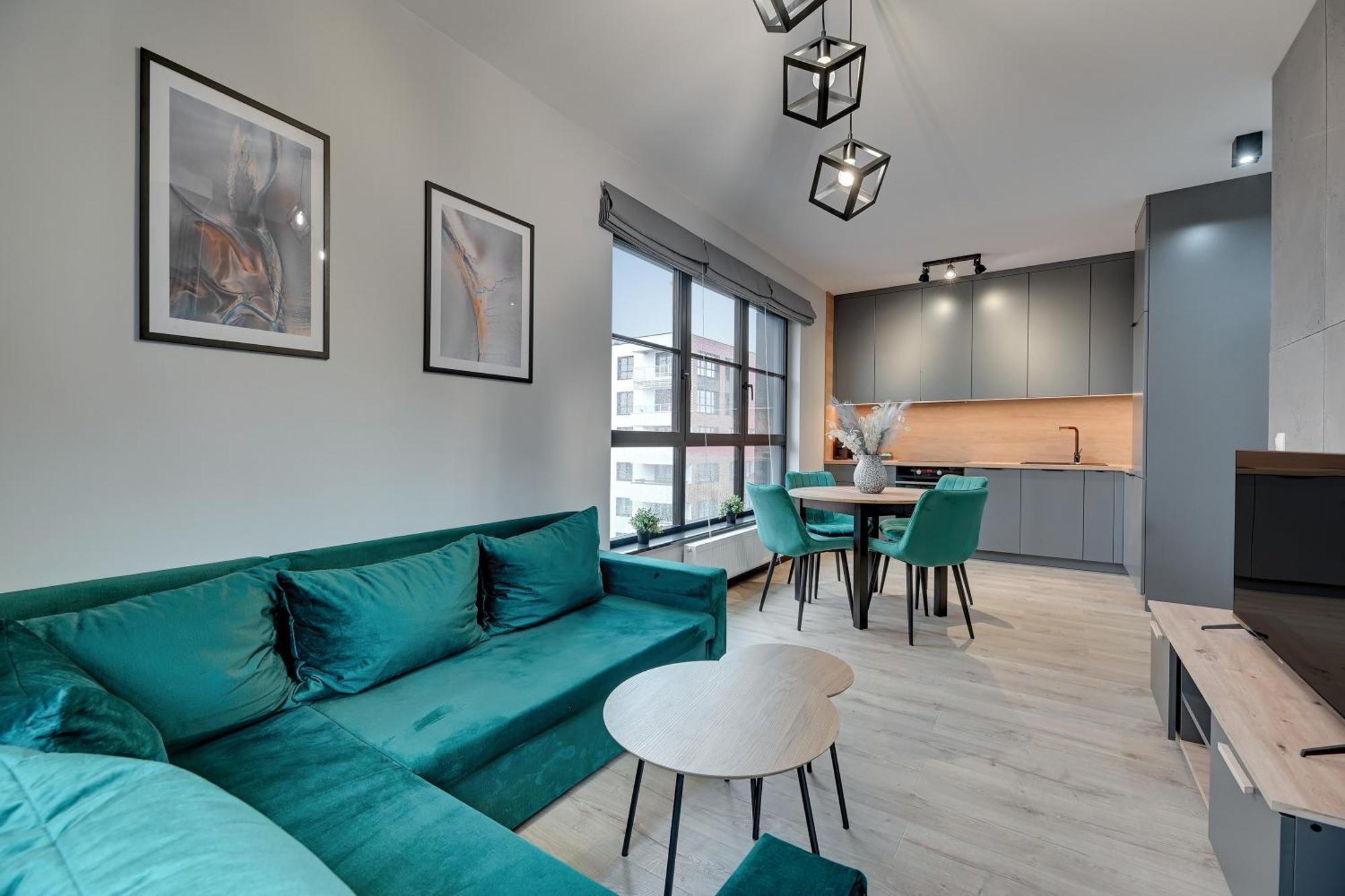Doki Living - Foodhall & Parking By Downtown Apartments Gdansk Exterior photo