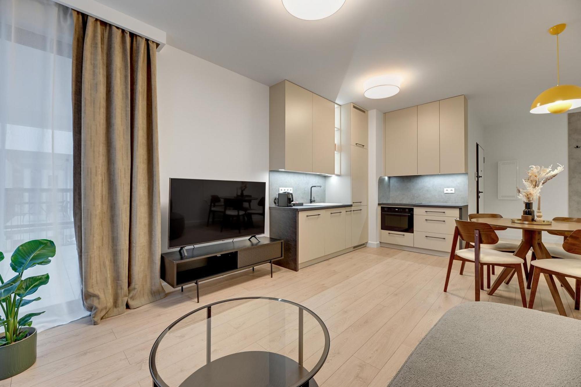 Doki Living - Foodhall & Parking By Downtown Apartments Gdansk Exterior photo